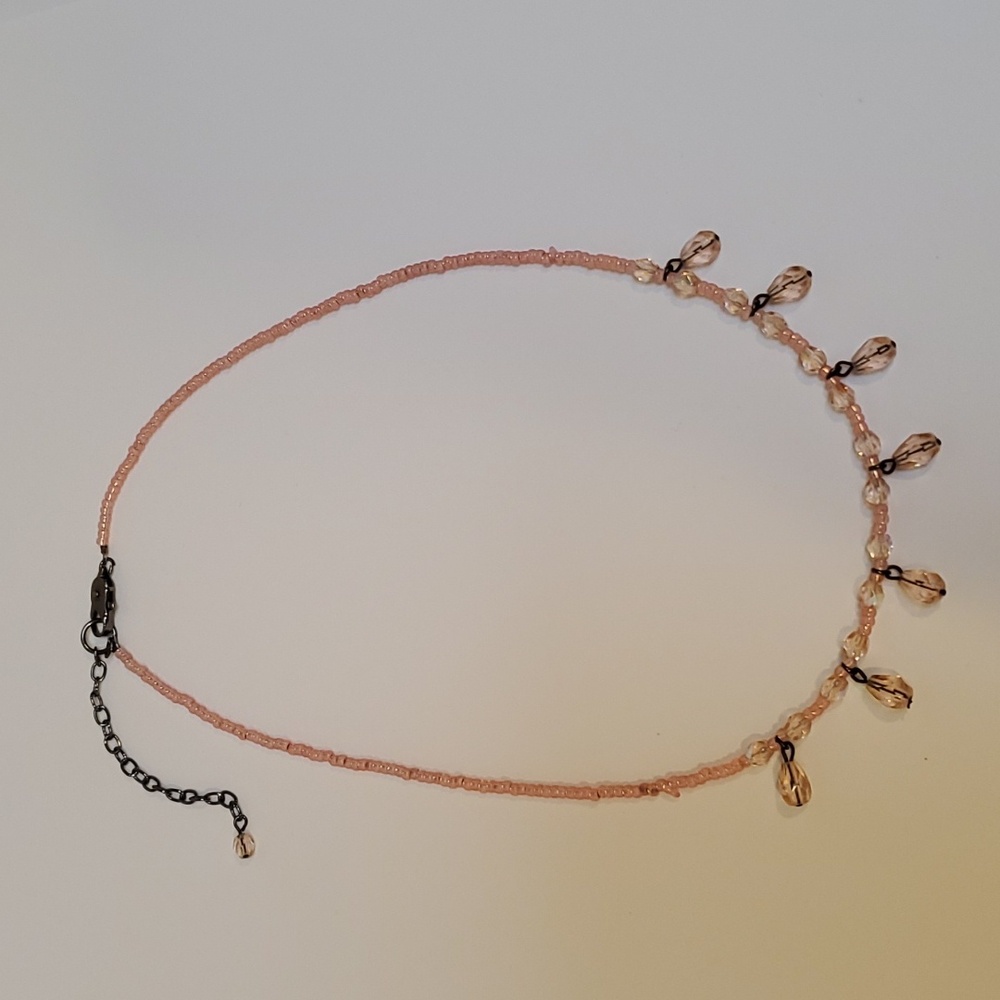 Pink Beaded Necklace